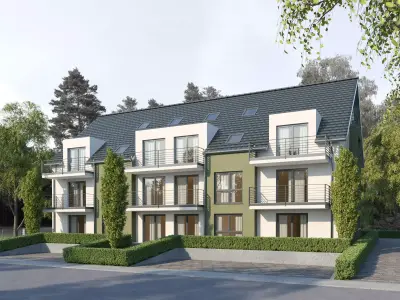 GERMAN HOUSE 3 - SUNSET 3D model