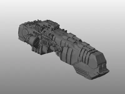 SKY RELICS - 39 WAR SLEDGE 3D print model