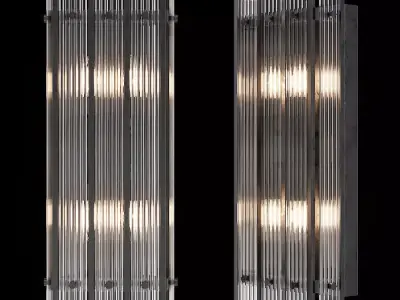 Restoration Hardware SAN MARCO DOUBLE SCONCE Black 3D model