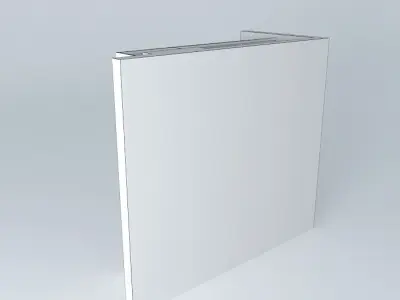 Closet wooden with light Free 3D model