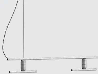 Nedgis Linear Chandelier 3D model