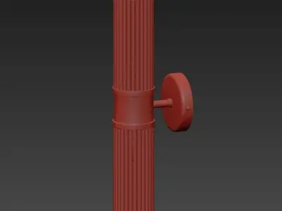 Wall Lamp Claridges Double 3D model buy