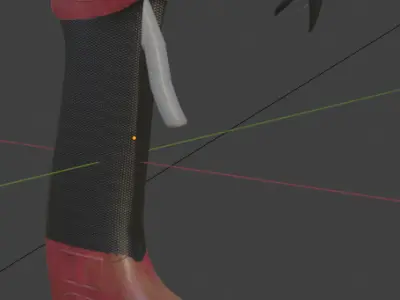 Sci Fi Electricity Gun Low-poly 3D model