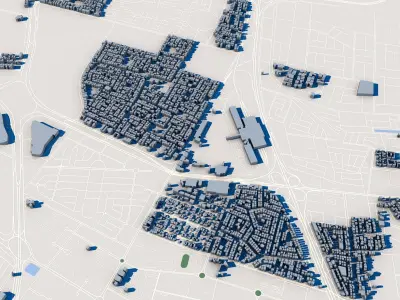 Jeddah City Saudi Arabia 3D model