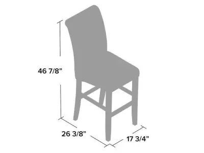 Lafountain Pub Bar Stool High Tall Chair 3D model