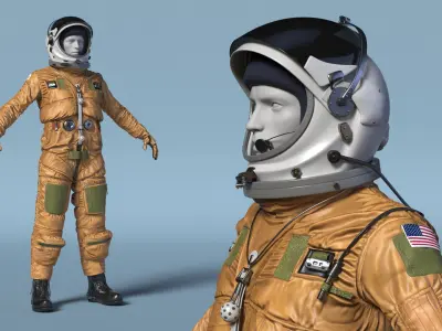  David Clark Aerospace Suit S1030 on Mannequin 