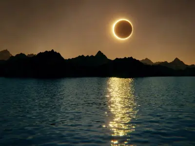 Eclipse Lake Environment 3D model