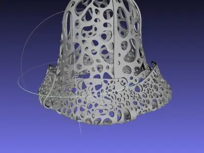 GenD Flow Art Lamp Free 3D print model