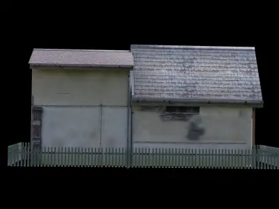 House Building 01 Low-poly 3D model