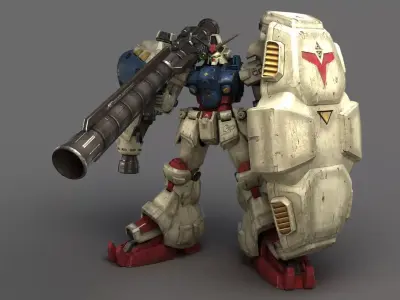 GUNDAM RX-78 GP02A PHYSALIS 3D model