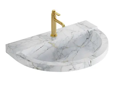 AXA One Washbasin 3D model