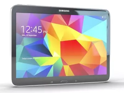 Samsung Galaxy Tab 4 10 Black 3D model