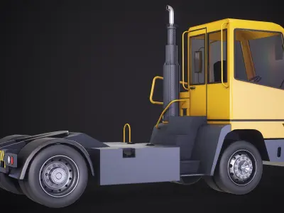  Terminal Tractor Terberg Yellow PBR 