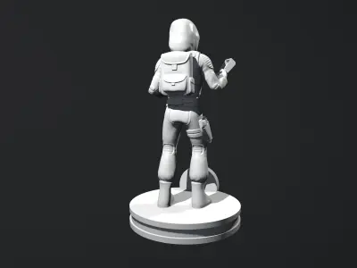 Chibi stalker Loner2 3D print model