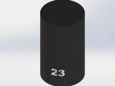 modern lantern 3D model