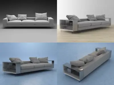 Lightpiece sofa 3D model