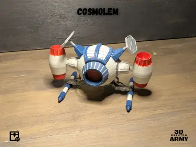 COSMOLEM of CAPTAIN FUTURE  - STL files for 3D printer  3D print model