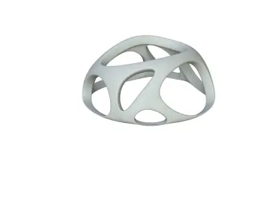 SciFi Cube Object No 56117 Low Poly Shape Low-poly 3D model