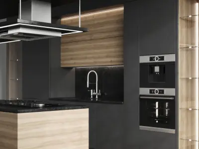 Kitchen 069 3D model