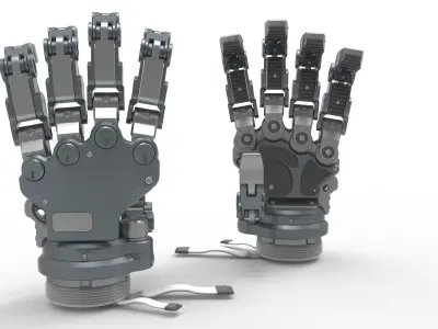  Robot Android Hand   3D model