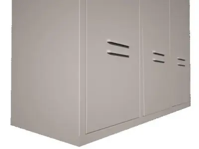 Locker No 3 3D model