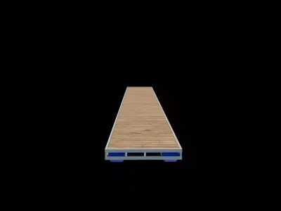 floating docks 03 3D model