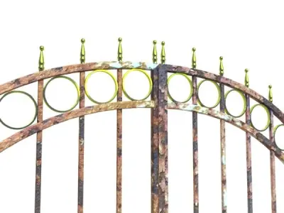 Iron Gate 03 3D model