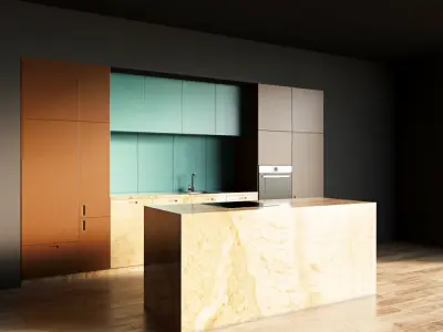 57-Kitchen9 matte 5 3D model