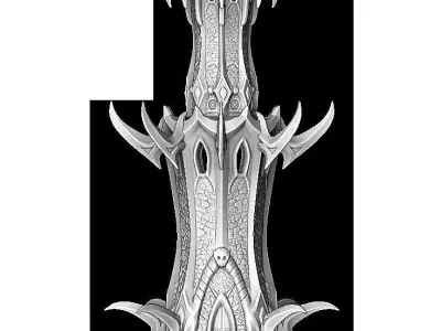 Heresylab - Dark Elven Tower 3D print model
