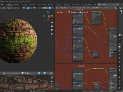 The Moss-Clad Cliff Texture