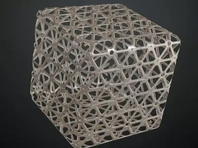 Silver Metal Plate Transparent PBR Seamless Texture