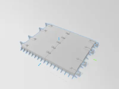 CARGO SHIP HATCH COVER 3D print model