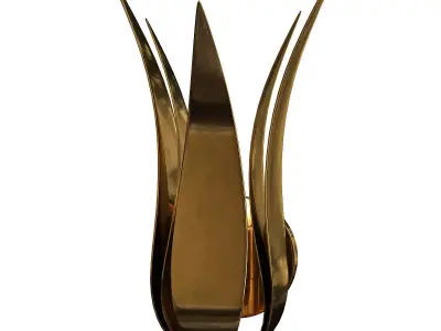 Broche 1 Light Wall Mount Low-poly 3D model