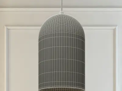 Hanging lamp corp diameter 18 3D model