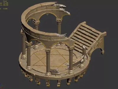 Moon City - Table 23 3D model