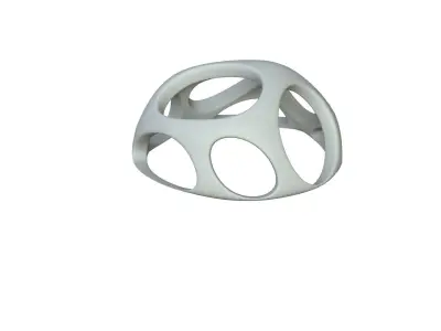 SciFi Cube Object No 52519 Low Poly Shape Low-poly 3D model