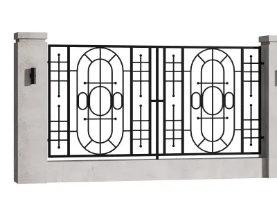Fencing 13 3D model