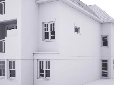 British House Kingswood 3D model