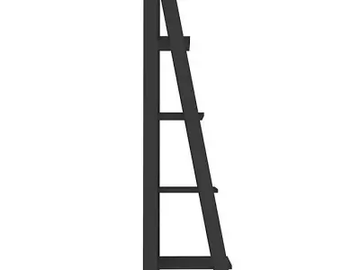 Forest Gate bookcase 3D model