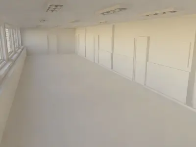 Corridor Hallway No Material 3D model