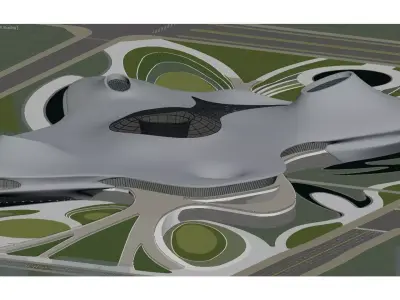 Streamlined Design 3D model