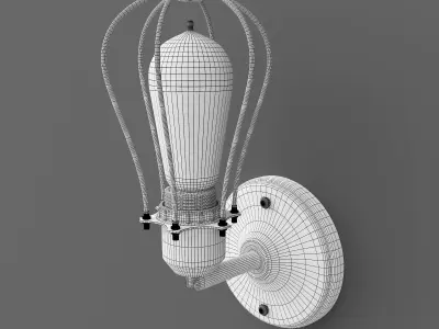 Noel Wall Light 3D model