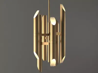 Shard Pendant Lamp 3D model