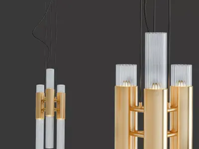 WATERFALL pendant light 3D model