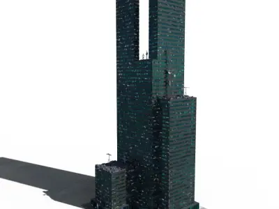 City Building 3 3D model