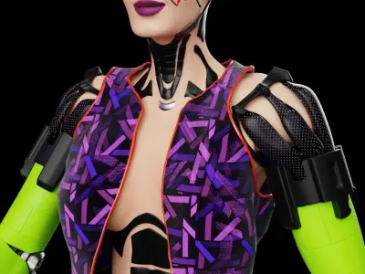 Jean Dolly Vein 3D model