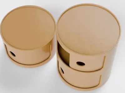 bedside cabinet 3D model