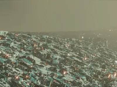 Sci Fi Terrain 1a 3D model
