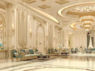 classic majlis 3D model