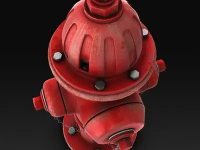 Fire Hydrant 3D model